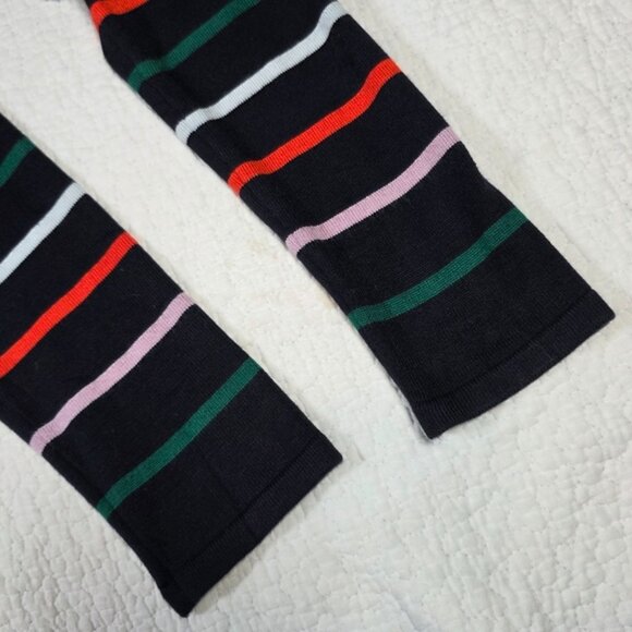 Vince Camuto Multicolor Striped Long Sleeve Sweater Dress - Picture 8 of 10